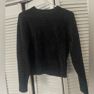 Old Navy Black Glitter Women's Sweater